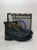 New Men’s Black Lace Up Acme Cowboy Boots. 9083 13 E W. 10-35