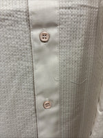 New Wayne Scott Tan Long Sleeve Button Up English Shirt Large X-77