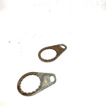 04-05 Polaris Ranger 500 4X4 OEM Pivot Bolt Retainer Pair 2202397 XP9.1