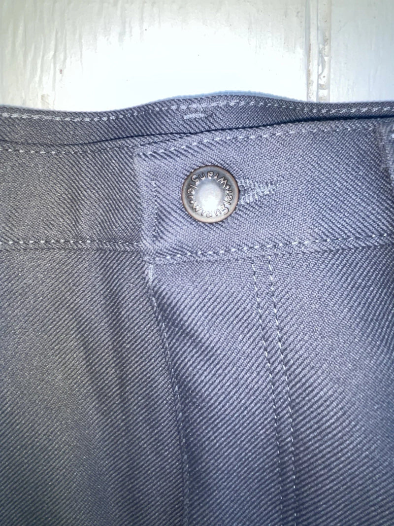 New Vintage Gray Wrangler Polyester Pants #82GY OO-1