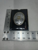 New Women’s Nocona Gold Silver “H” Belt Buckle 37572-H A-119