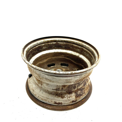92 Yamaha Big Bear 350 4x4 OEM 12x6.5 Front Wheel Rim 3HN-25180-00-35 AY53