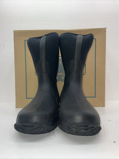 New Women’s Black Smoky Mountain Rubber Boots. 4712 9. 15-83