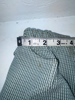 New Vintage Green Checkered Dickson Jenkins Polyester Pants #535 ZZ-63