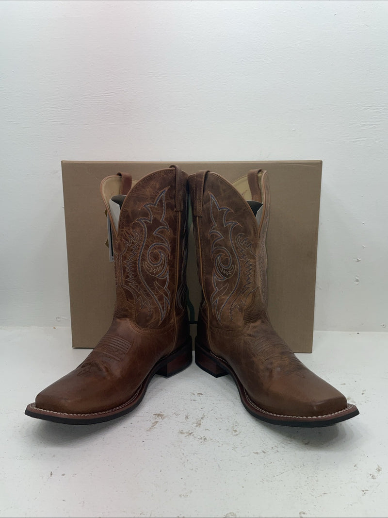 New Men’s Brown Smoky Mountain Cowboy Boots. 4074 10.5 10 1/2 E E. 8-37