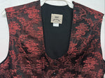 New Women’s 1849 Authentic Ranchwear Red Western Show Vest XL WW-65