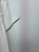 New Women’s Denũm Jeans White Short Sleeve Pearl Snap Shirt Small MM-72