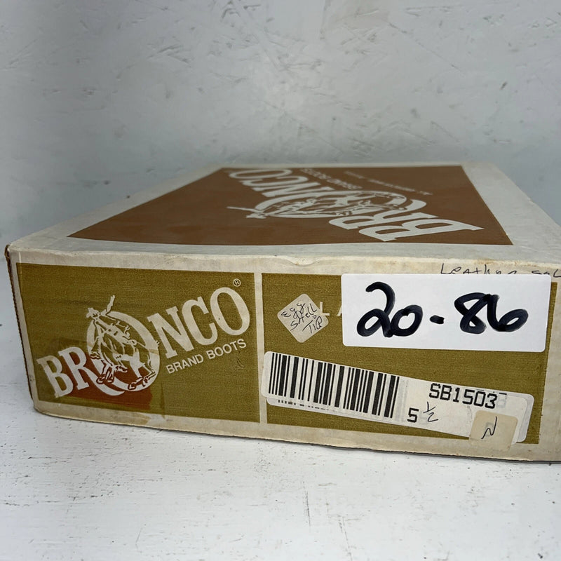 New Women’s Brown Texas Brand Cowboy Boots. 59 5.5 5 1/2 N. 20-86