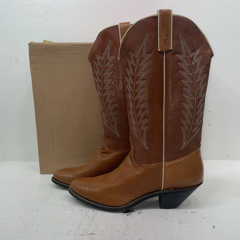 New Women’s Brown Texas Brand Cowboy Boots. 4514 10 M. 17-122
