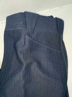 New Vintage Blue Circle S Polyester Pants OO-104