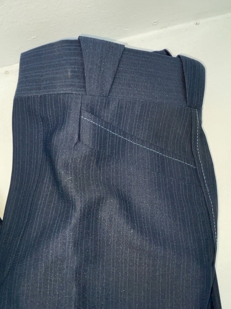 New Vintage Blue Circle S Polyester Pants OO-104