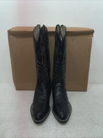 New Men’s Black Bronco Cowboy Boots. 1920 7 E E. 1-54