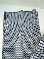 New Vintage Blue Knitted Rockmount Polyester Pants #3840 XX-25