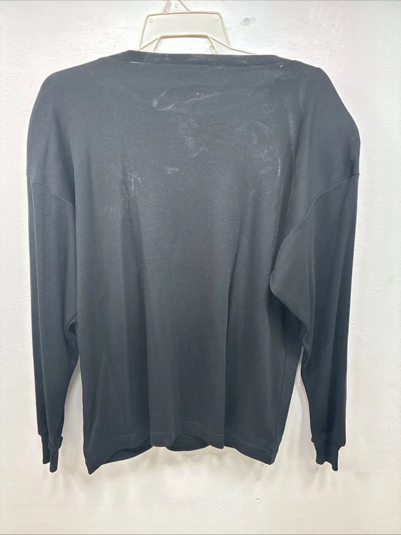New Women’s Wrangler Black Designed Long Sleeve Short With Pads Medium TT-121