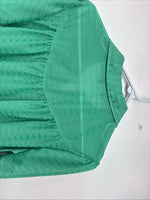 New Women’s Dickson Jenkins Green Long Sleeve Pearl Snap Size 34 MM-94