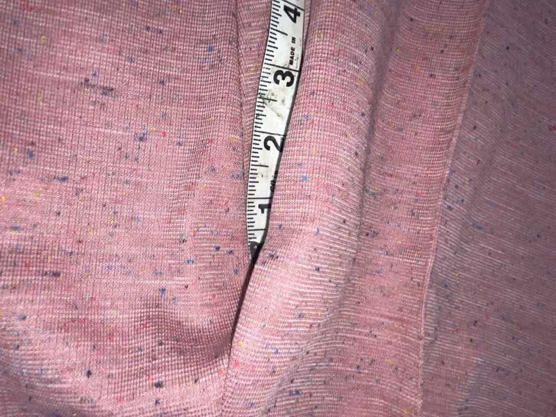 New Vintage Pink Speckled Panhandle Slim Polyester Pants #7402 SS-98