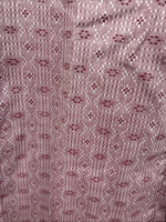 New Women’s Tem Tex Pink Deigned Long Sleeve Pearl Snap 14.5 II-5