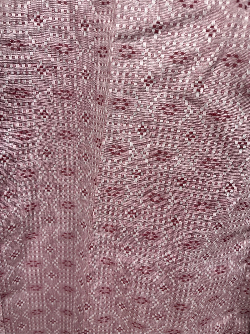 New Women’s Tem Tex Pink Deigned Long Sleeve Pearl Snap 14.5 II-5