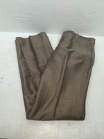 New Vintage Brown Circle S Polyester Pants #CP5091 XX-115
