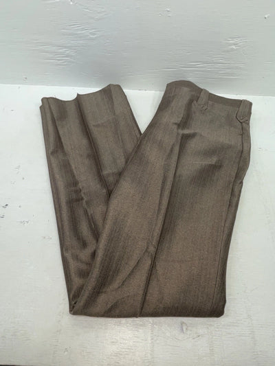 New Vintage Brown Circle S Polyester Pants #CP5091 XX-115