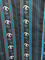 New Women’s Cumberland Blue Western Long Sleeve Pearl Snap Large DD-70