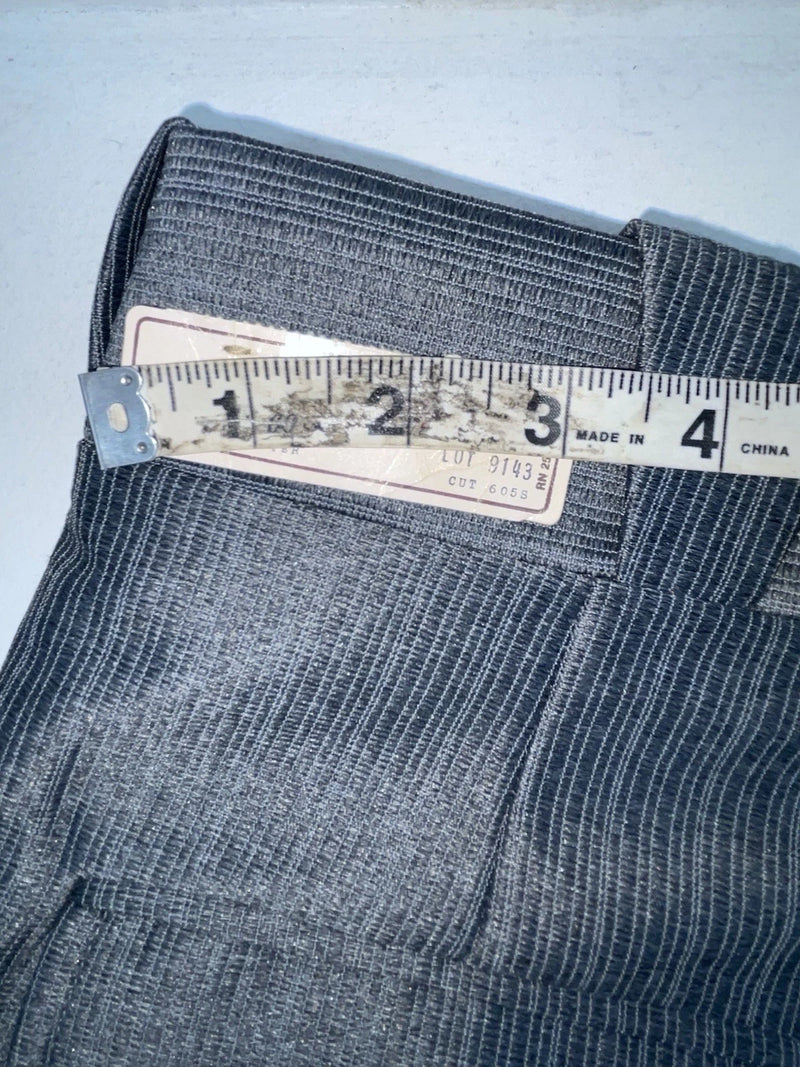 New Vintage Gray Circle S Polyester Pants #9143 OO-101