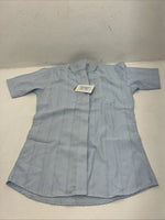 New Women’s Blue RHC Short Sleeve English Shirt. 32 68201-301 G-38