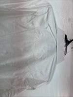 New Men’s White Horse Simple White Western Short Sleeve Pearl Snap XL T-12