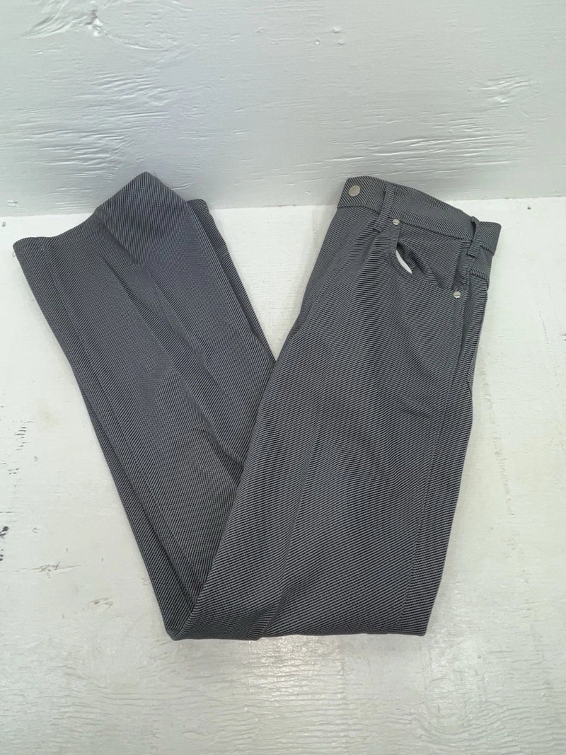 New Vintage Gray Speckled Miller Polyester Pants #2624 OO-73