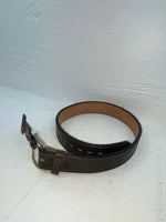 New Brown Genuine Leather Chambers Tooled 26” Belt #UN605H NN-36