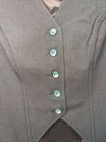 New Women’s Dickson Jenkins Brown Vest Small UU-52