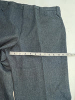 New Vintage Gray Circle S Polyester Pants #CP4776 XX-75
