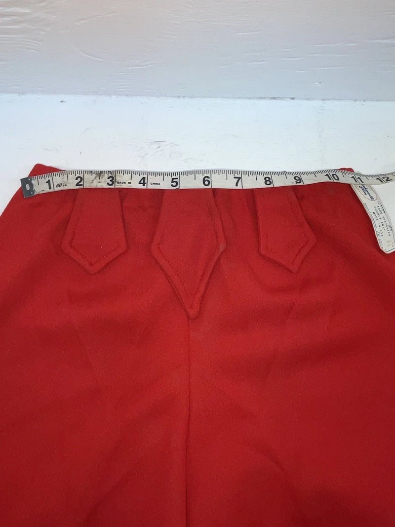 New Vintage Red Panhandle Slim Polyester Pants #1144 VV-77