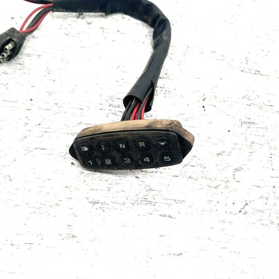 2001 Arctic Cat 500 OEM Indicator Light Panel 0420-034 AA36