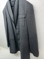 New Men’s Pioneer Wear Black Suit Jacket 44L #12556 AA-610