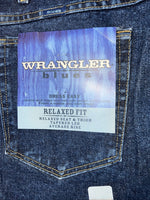 New Men’s Wrangler Blues Dress Easy Relaxed Fit Denim Jeans. 22x32 I-23