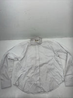 New Women’s White Comfort Riders Long Sleeve English Shirt. 40 D-35