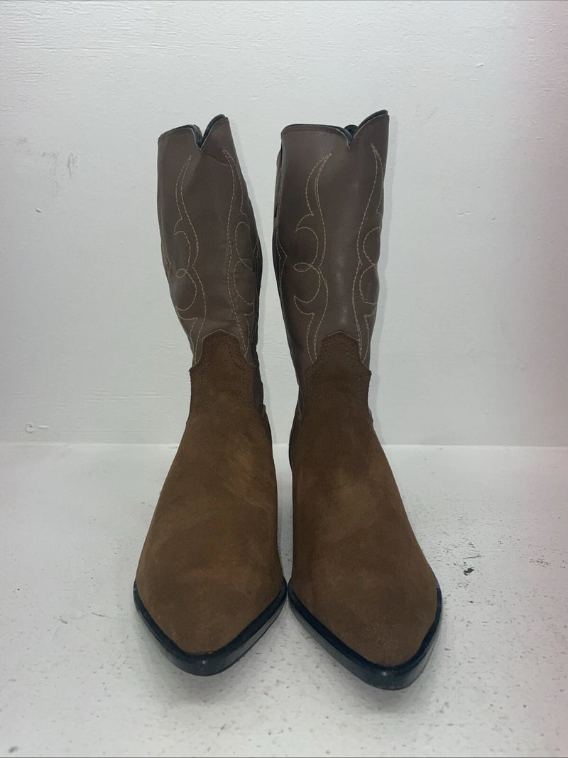 New Women’s Brown Acme Cowboy Boots. 8452 9 M. 15-52