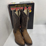 New Brown Texas Boots 8.5  3-12