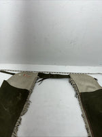New Green Chap-panel Show Chaps Adjustable Waist 37” N-40