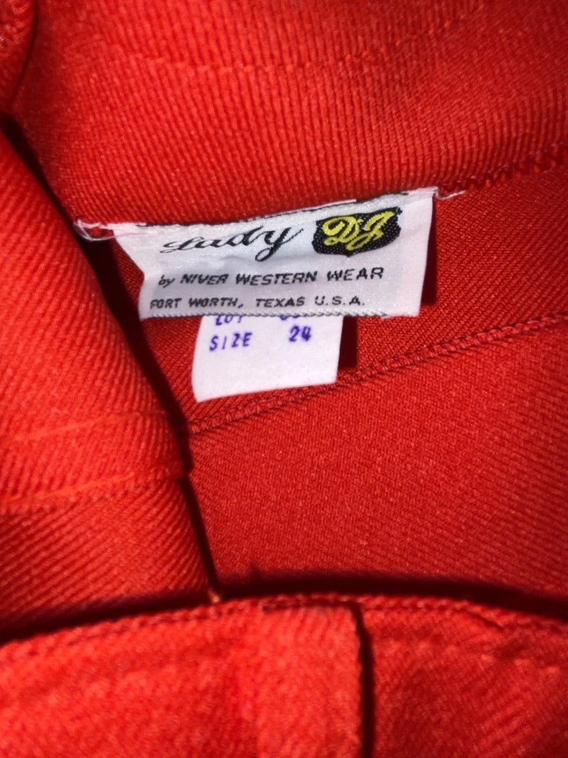 New Vintage Red Dickson Jenkins Polyester Pants #5501 3A-29