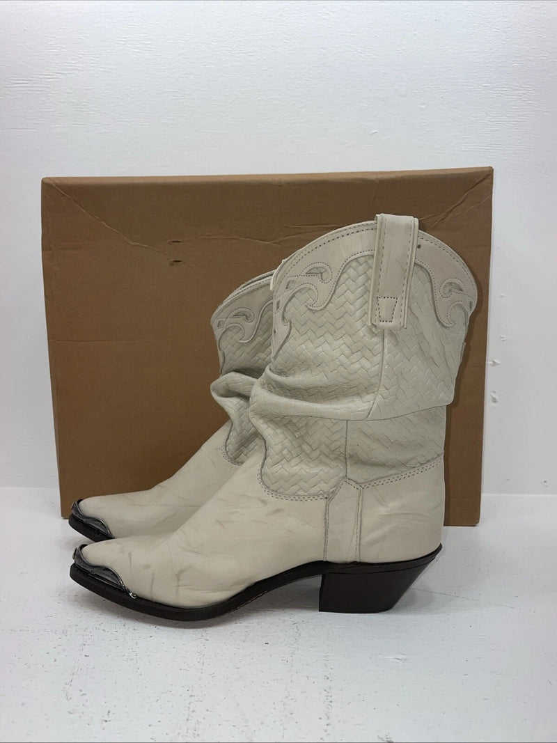 New Women’s Cream Capezio Cowboy Boots. L 467 8 M. 16-35