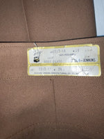 New Vintage Brown Dickson Jenkins Polyester Pants #5515 VV-102