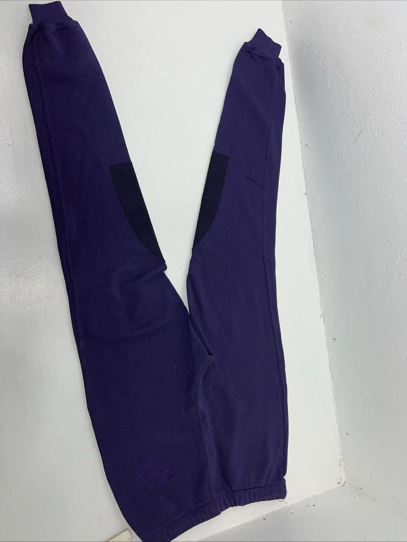 New Women’s Purple Millers Knee Patch Schooling Sweatpants. XL D-45