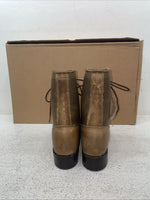 New Women’s Brown Lace Up Texas Brand Cowboy Boots. 4474 5 M. 2-167
