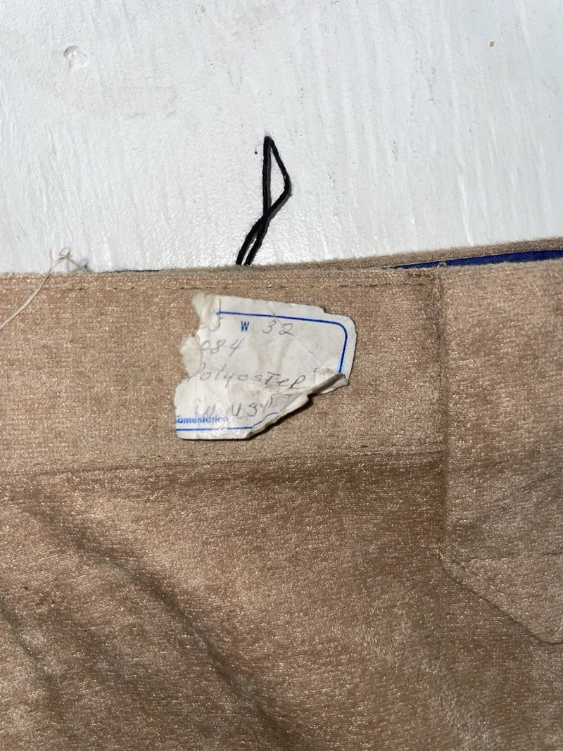 New Vintage Tan Panhandle Slim Polyester Pants OO-27