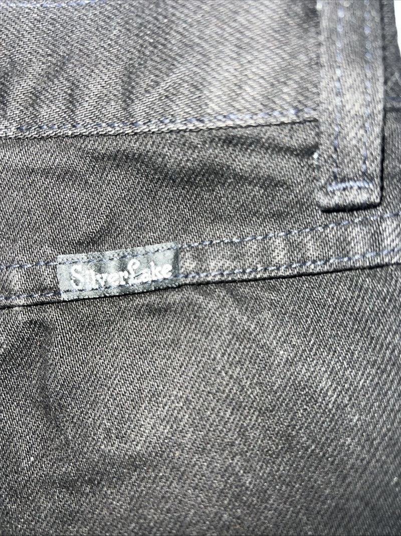 New Women’s Silver Lake Wrangler Classic Fit Black Jeans. 3/4x36 I-21
