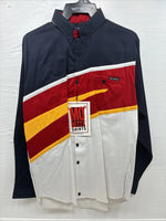 New Men’s “MO” Beta Shirts Multiple Color Long Sleeve Button Up Large F-106