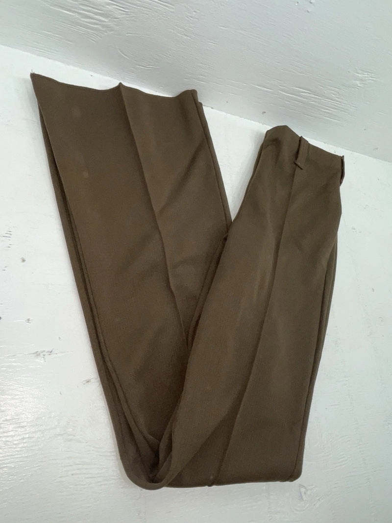New Vintage Brown Panhandle Slim Polyester Pants #791486 ZZ-42