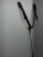 New Light Oil Brown Genuine Leather Breast Collar Y-26
